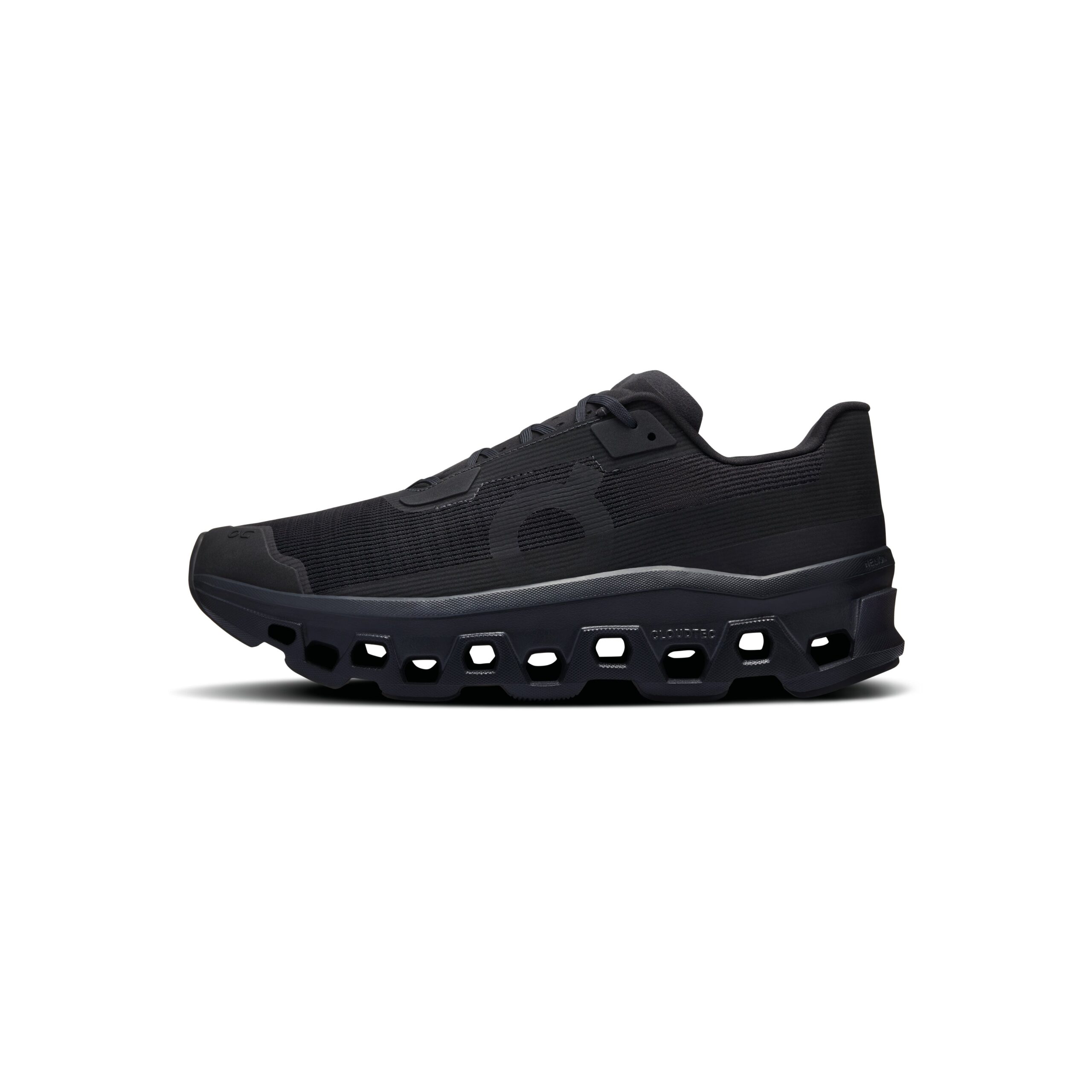 Alternative view of ON Cloudmonster Void 'Black'