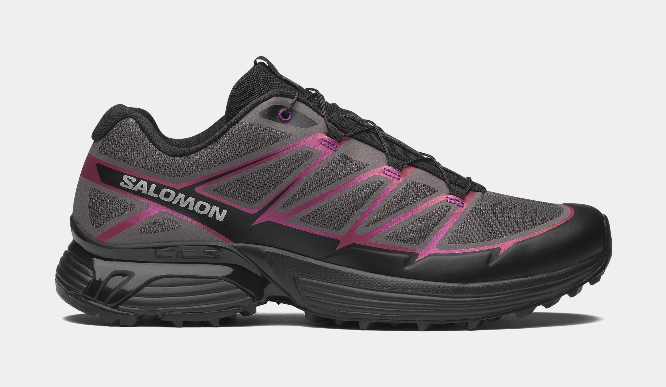 XT-Pathway 2 Mens Running Shoes (Black/Hollyhock/Plum Perfect)