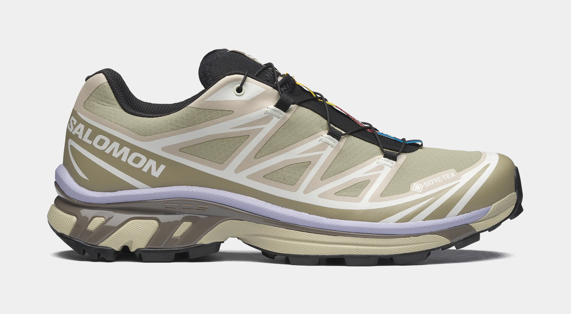 XT-6 GORE-TEX Mens Running Shoes (Eucalyptus/Silver Sage/Cosmic Sky)